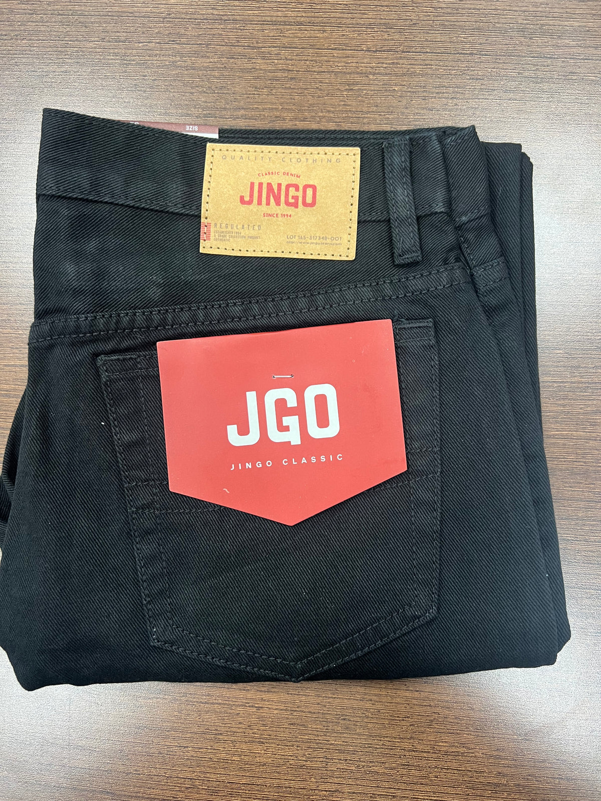 Jean jingo negro clasico 303sbt