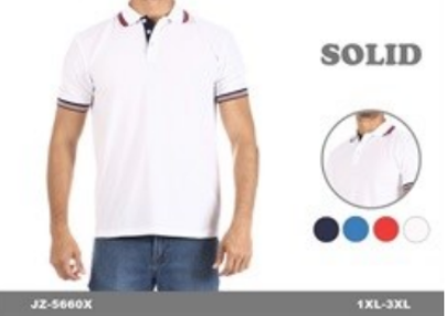 Chemis de caballero Plus Solid 5660