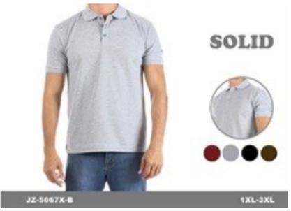 Chemis de caballero Plus Solid 5667
