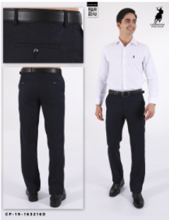 Pantalon de vestir de caballero Polo 3216