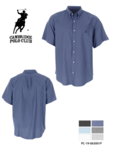 Camisa de caballero Plus Polo M/C 3001P