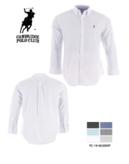 Camisa Polo M/L de caballero 2996