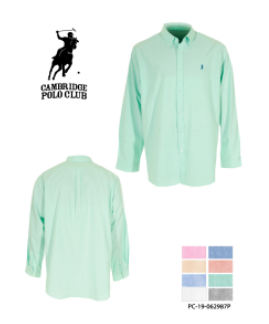Camisa de caballero Plus Polo M/L 2987