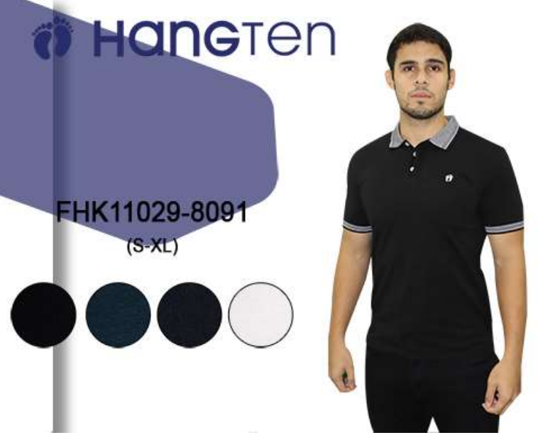 Chemis de caballero Hang Ten 8091