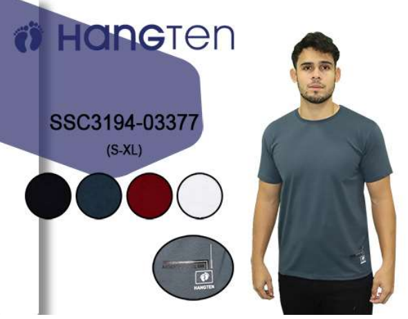 Franela oversize de caballero Hang Ten 03377