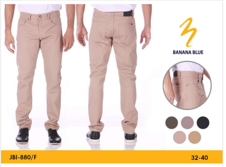 Pantalon de caballero Banana Blue 880F