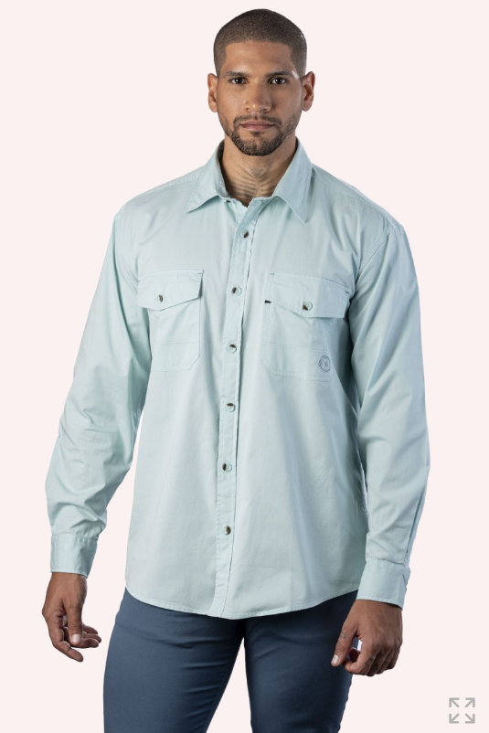 Camisa de caballero KE M/L cl-551131