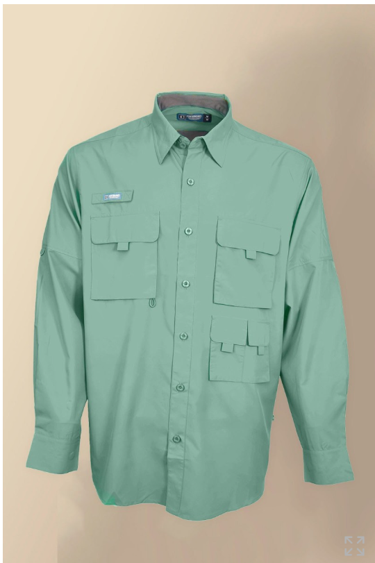 Camisa KE de caballero M/L Performance cl-182824