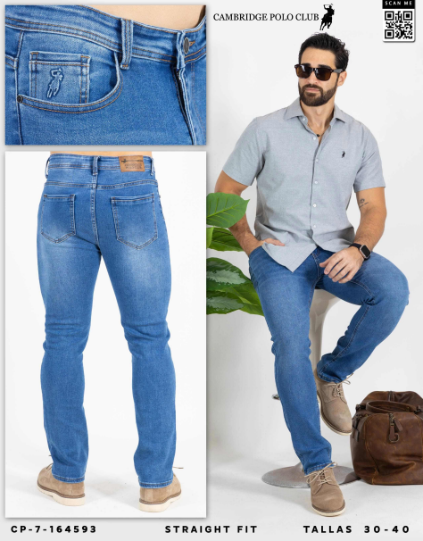 Jeans de caballero Polo 4593