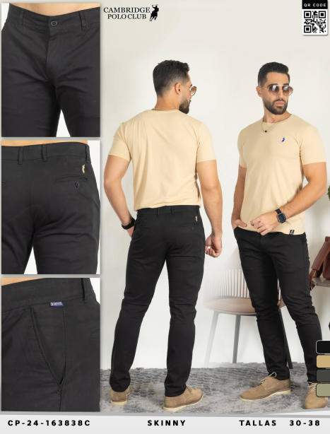 Pantalon de caballero Polo 3838C