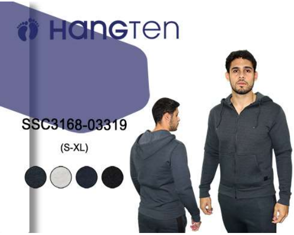 Sudadera de caballero Hang Ten 3319