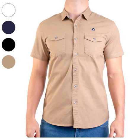 Camisa M/C de caballero Redsand 1701