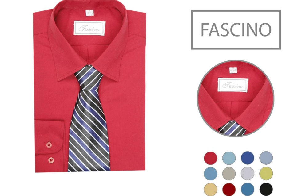 Camisa fascino M/L UNICOLOR 327