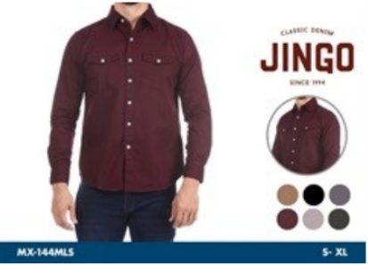 Camisa de caballero Jingo M/L 144