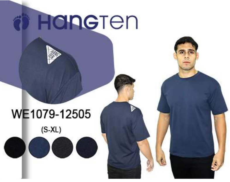 Franela oversize de caballero Hang Ten 12505