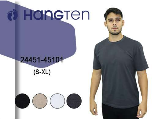Franela oversize de caballero Hang Ten 45101