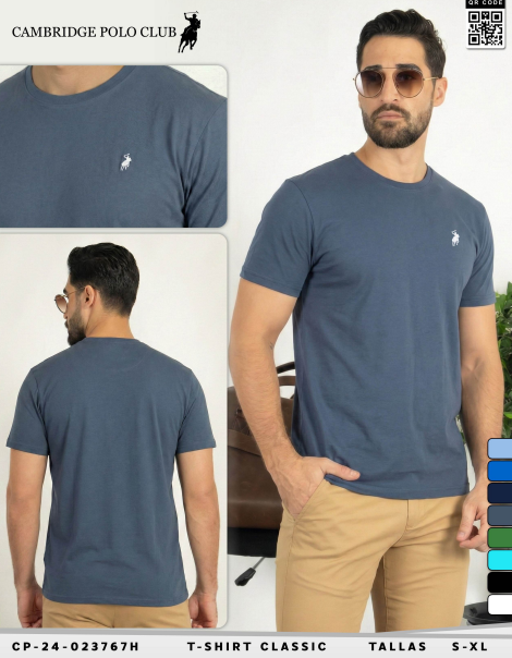 Franela de caballero Polo 3767