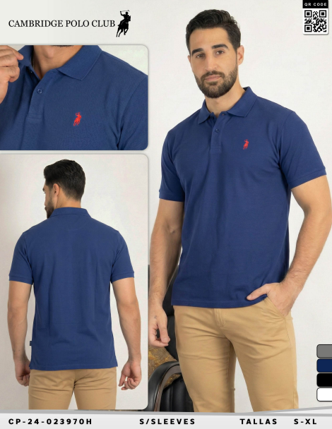 Chemis Polo de caballero 3970
