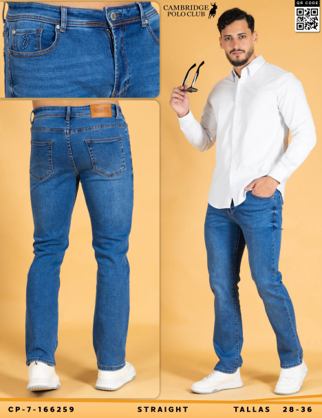 Jeans de caballero Polo 6259