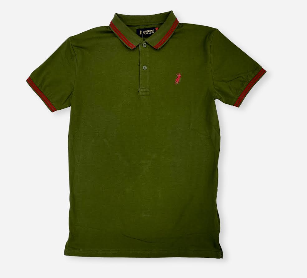 CHEMIS POLO UNICOLOR M/C 0026