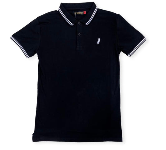 CHEMIS POLO UNICOLOR M/C 0026